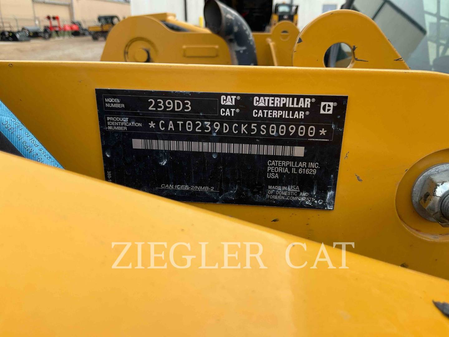 Caterpillar 239D3, 493 hours, S/N: K5S00900, 2021 - Image 6