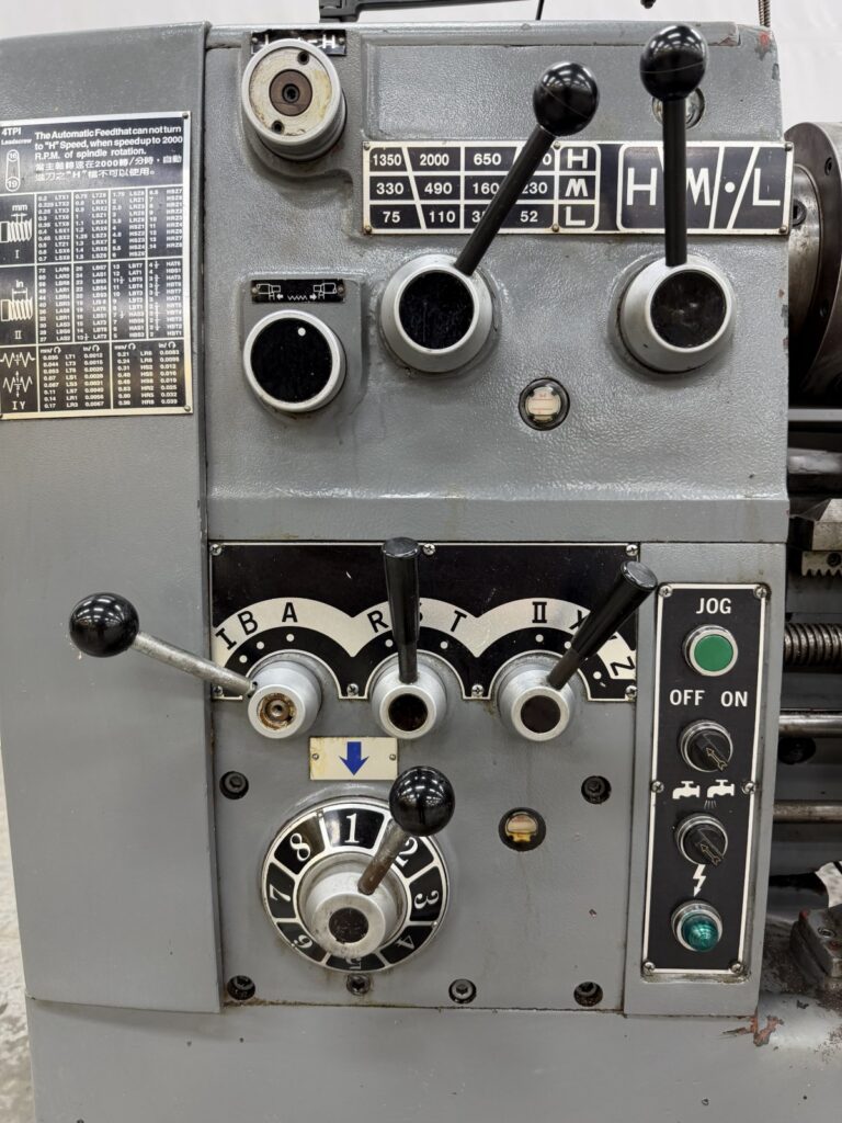 17" x 60" Atrump #1760, gap bed engine lathe with Newall Topax digital read out, 3-jaw chuck, 4-way tool post - Image 5