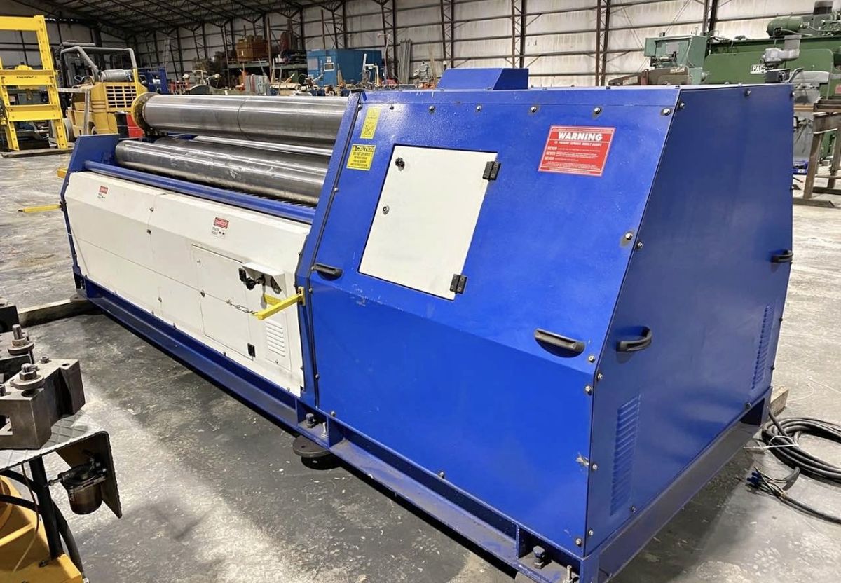 Americor #4RDP-250/8, plate roll, 4-rolls, double initial pinch, power drop end - Image 1