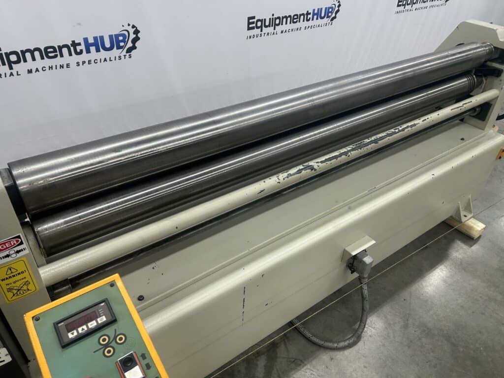 6' x 10 gauge Cole-Tuve #SRDS-6-130, 3-roll initial pinch power slip roll, 5.12" roll diameter, pendant - Image 4