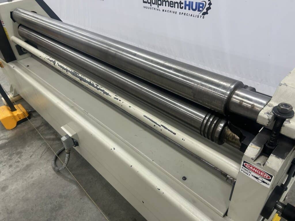 6' x 10 gauge Cole-Tuve #SRDS-6-130, 3-roll initial pinch power slip roll, 5.12" roll diameter, pendant - Image 5