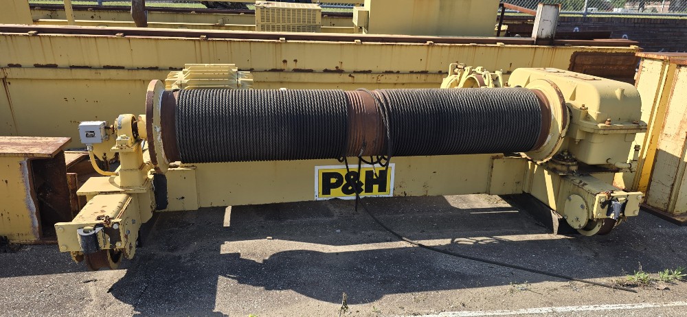 40 Ton, P & H, Overhead Bridge Crane 50' Span - Image 2