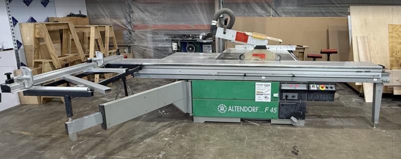 Altendorf #F45, sliding table panel saw, 149.5" cutting length, 16" blade capacity, 4-7/8" depth, 51" rip - Image 1