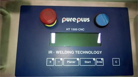 Widos Wilhelm #Pure-Plus-HT-1500, CNC infrared plastic welding system, 968°F max, .75" - 1.25" pipe range - Image 5