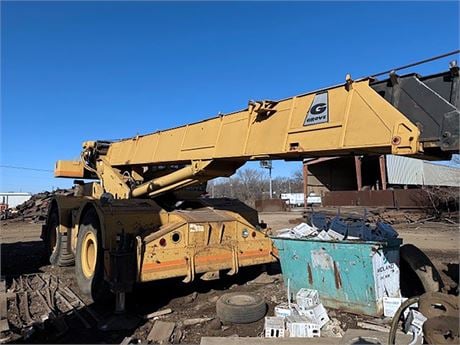 Grove RT-740, Rough Terrain Crane, 40 ton, 34' - 104' telescopic boom, 32' swing-away jib, 4WD, Detroit - Image 2