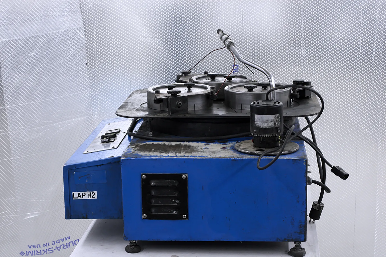 20" Lapmaster #20, bench top lapping machine, 0-70 RPM, 3 ring positions, 1 HP, 120 V., 1 Ph., 2011 - Image 2