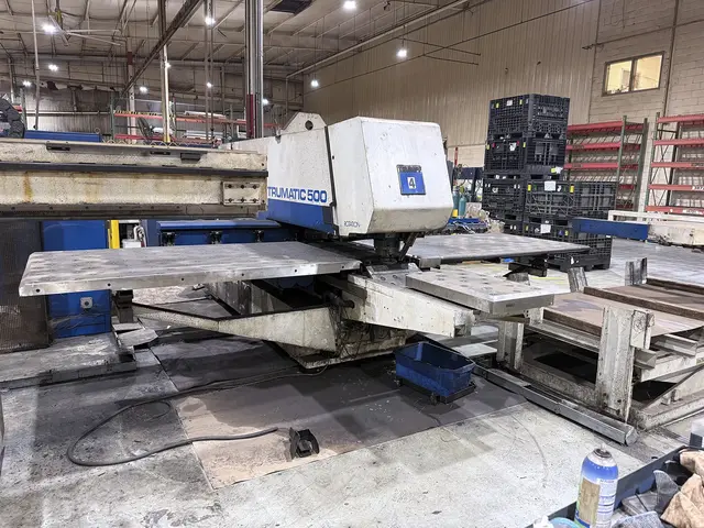 25 Ton, Trumpf #Trumatic-500, CNC turret punch, Trumalift SheetMaster, 460 V., 1999 - Image 3