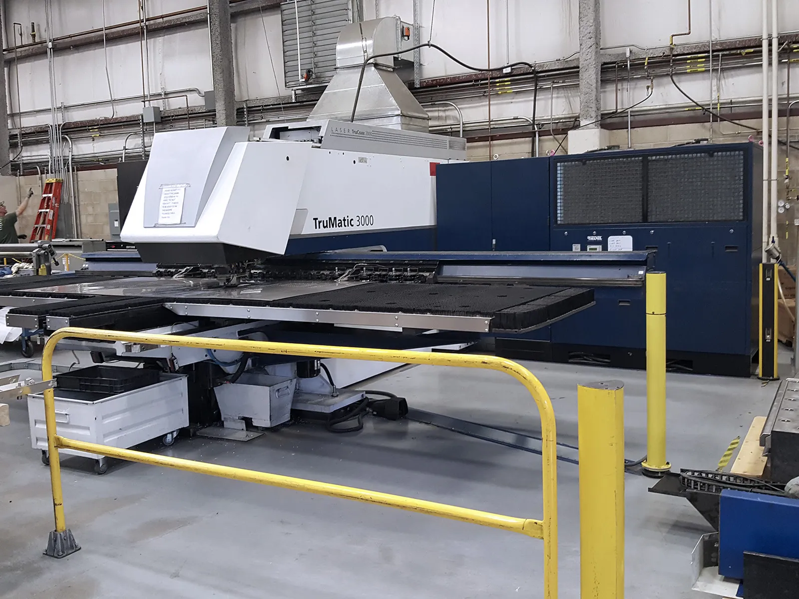 25 Ton, Trumpf #Trumatic-500, CNC turret punch, Trumalift SheetMaster, 460 V., 1999 - Image 5