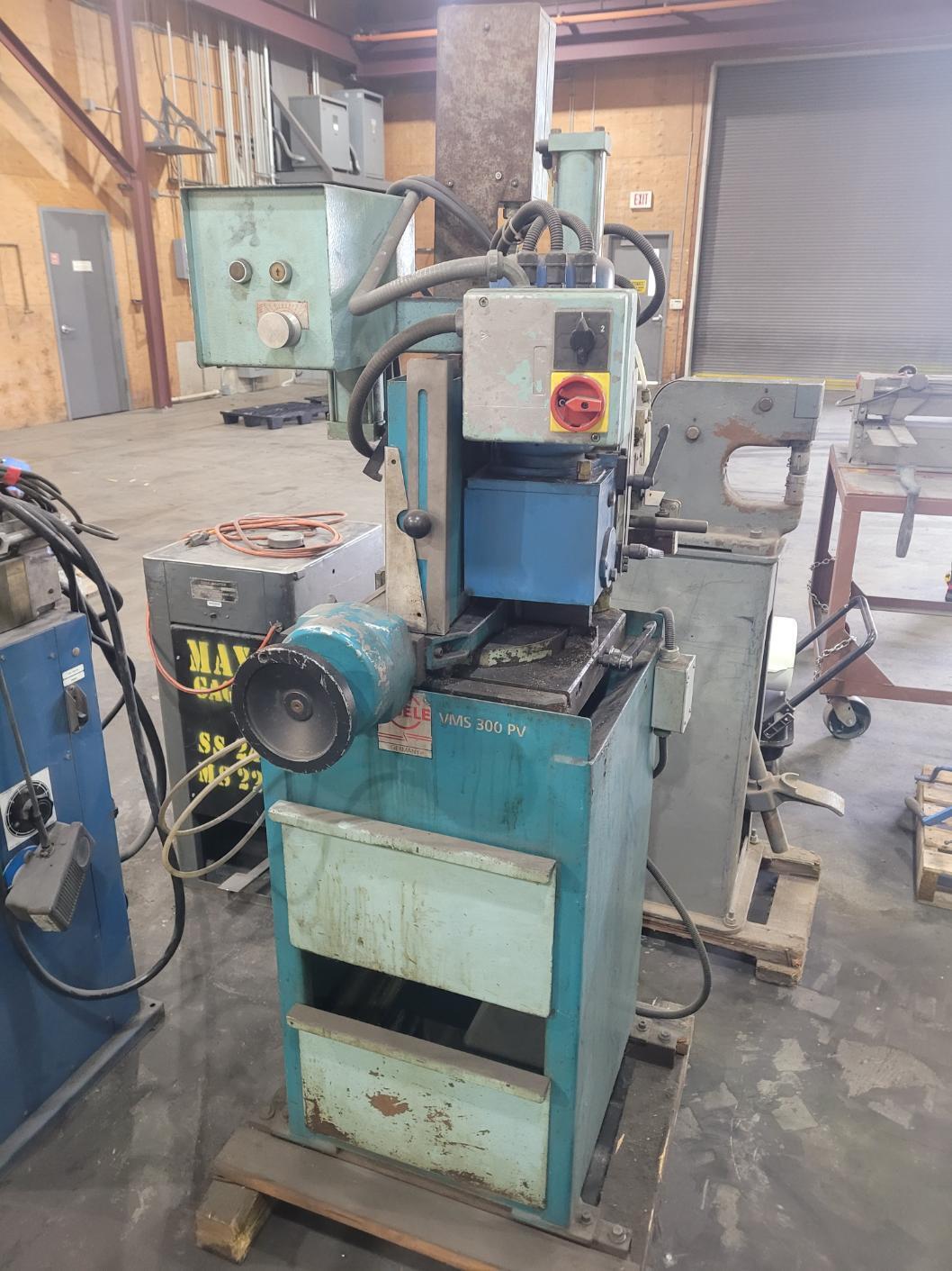 3.5" Eisele #VMS-300-PV, circular cold saw, 11" blade diameter, 1996 - Image 1