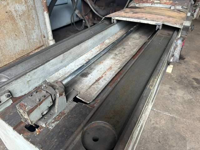30" x 96" Norton #LCTU, heavy duty plain outside dimension grinder, 36" x 12" x 8" wheel, variable speed - Image 9