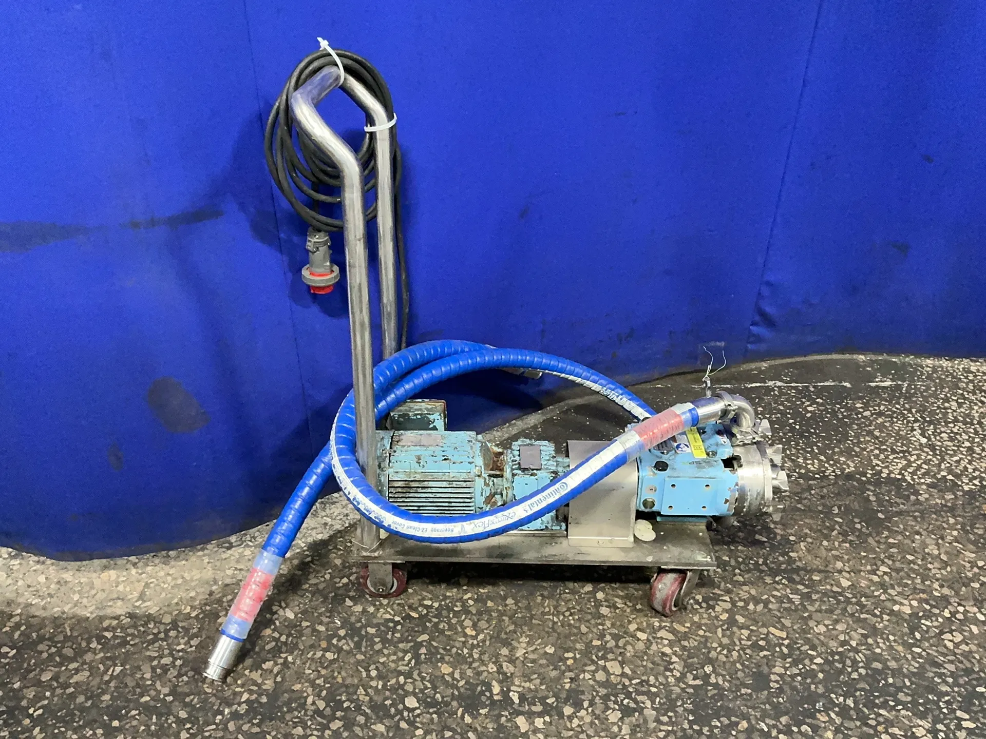 3 HP Waukesha #0301, Positive Displacement Pump, 1720 RPM, 230/460 V., 2018 - Image 5