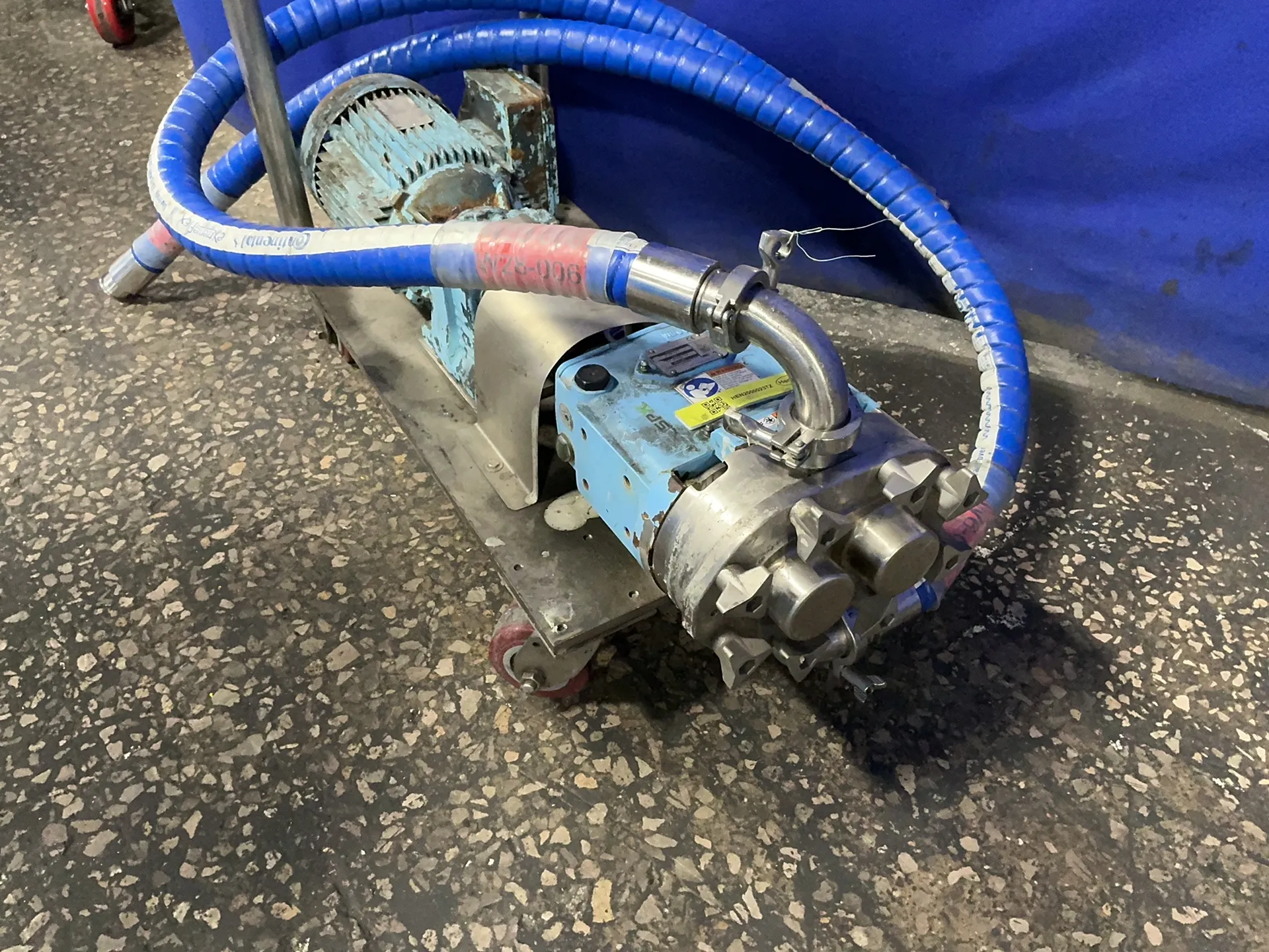 3 HP Waukesha #0301, Positive Displacement Pump, 1720 RPM, 230/460 V., 2018 - Image 6