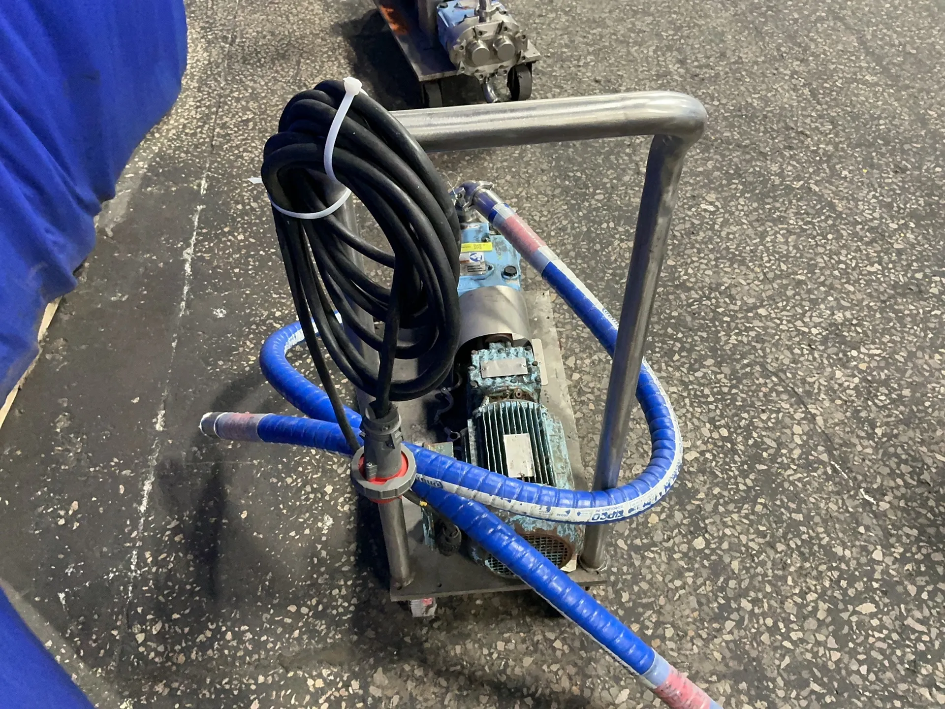 3 HP Waukesha #0301, Positive Displacement Pump, 1720 RPM, 230/460 V., 2018 - Image 8