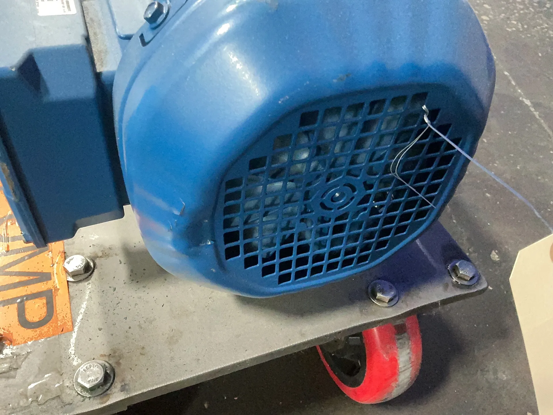 3 HP Waukesha, Positive Displacement Pump, 4 Wheel Stainless Steel Push Cart, 1762/315 RPM, 230/460 V. - Image 10