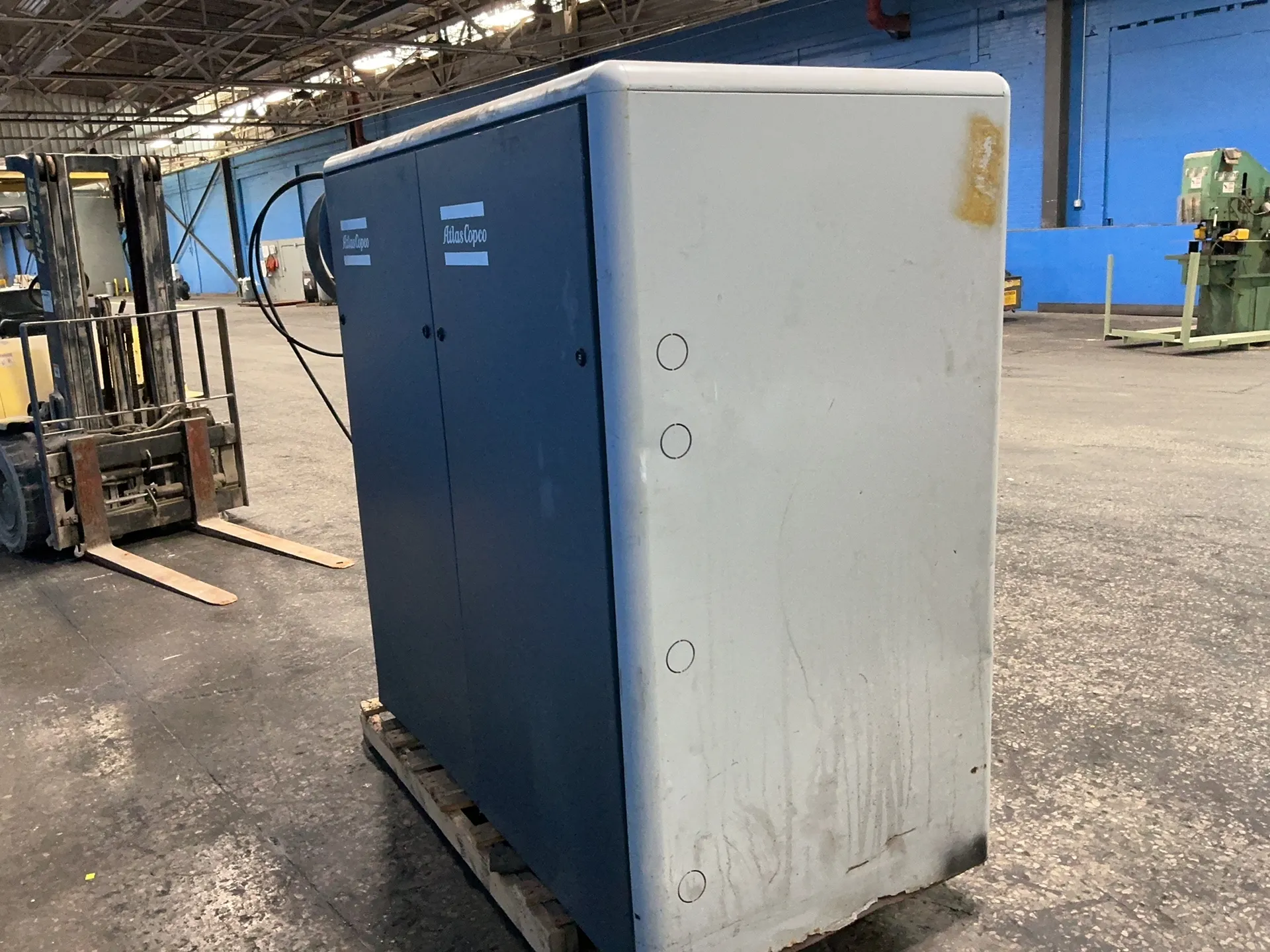 220 cfm, 132 psig, Atlas Copco #GA-37, Rotary Screw Air Compressor, 50 HP, 3600 RPM, 2003 - Image 9