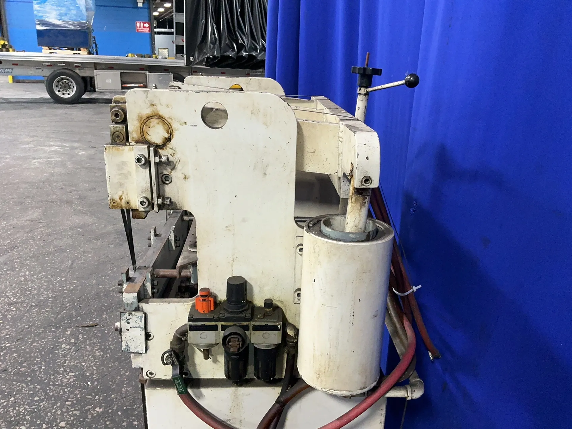 12 Ton, Bantam #2FT-12TON, Press Brake, 110 PSI, Foot Pedal, 1-7/8" stroke - Image 8