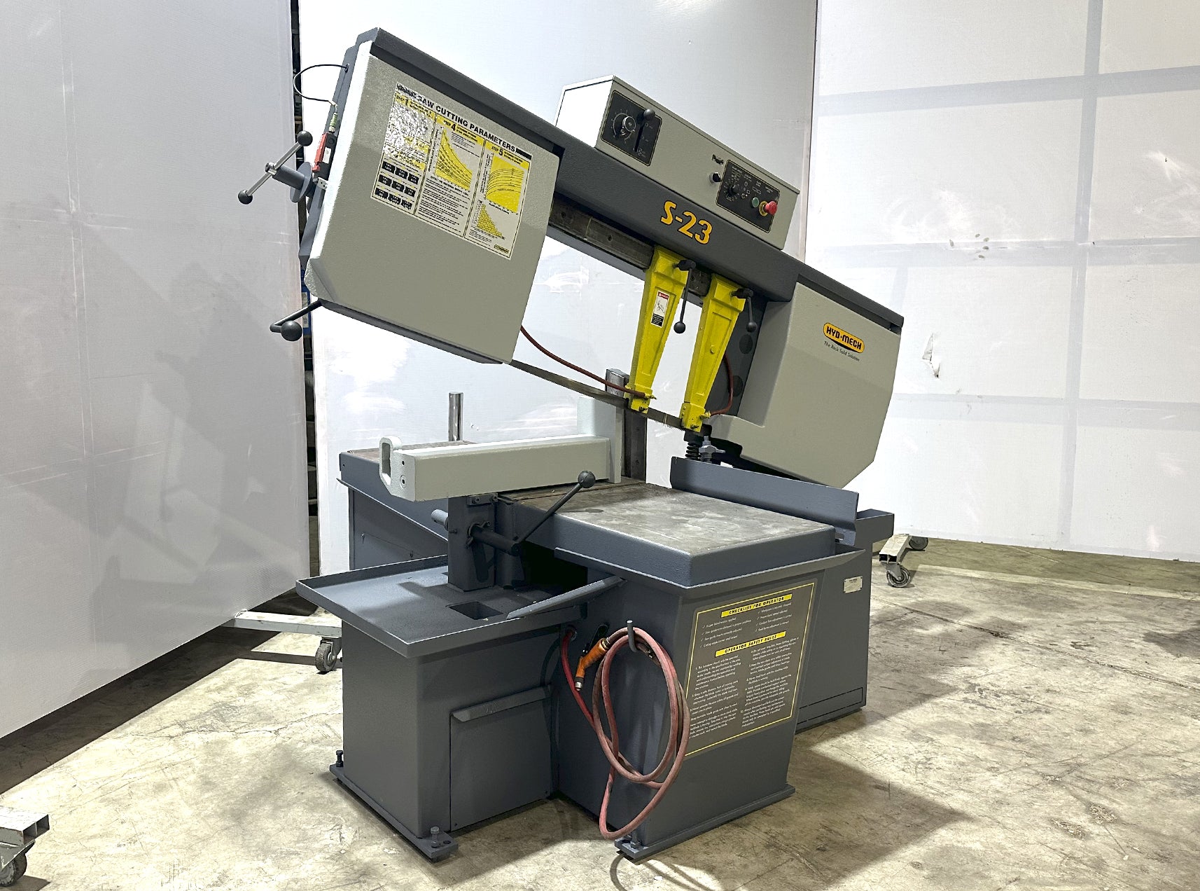 16" x 20" Hyd-Mech #S-23, horizontal pivot band saw, 1-1/4" x 15' 6" blade, 5 HP - Image 2