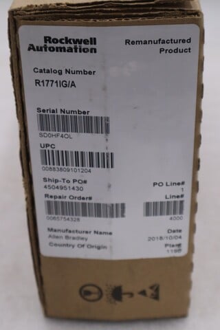 Allen-Bradley 1771-IG Input Module - ROCKWELL REMANUFACTURED - STOCK GF871 - Image 2