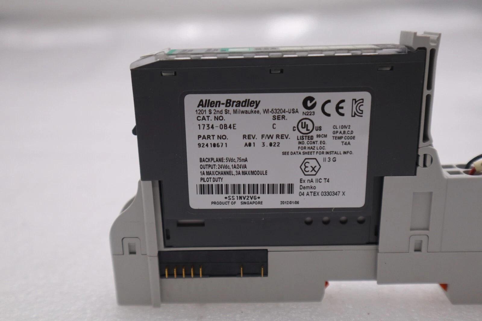 Allen-Bradley 1734-0B4E Ser C LOT OF 11 STOCK 1194 - Image 3