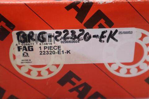 FAG 22320-E1-K FAG 100 x 215 x 73 mm SPHERICAL ROLLER - STOCK SGF36 - Image 2