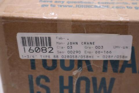 John Crane 1-3/4" Type 88 Cart Cartridge Seal - NEW IN BOX - STOCK GF918 - Image 3