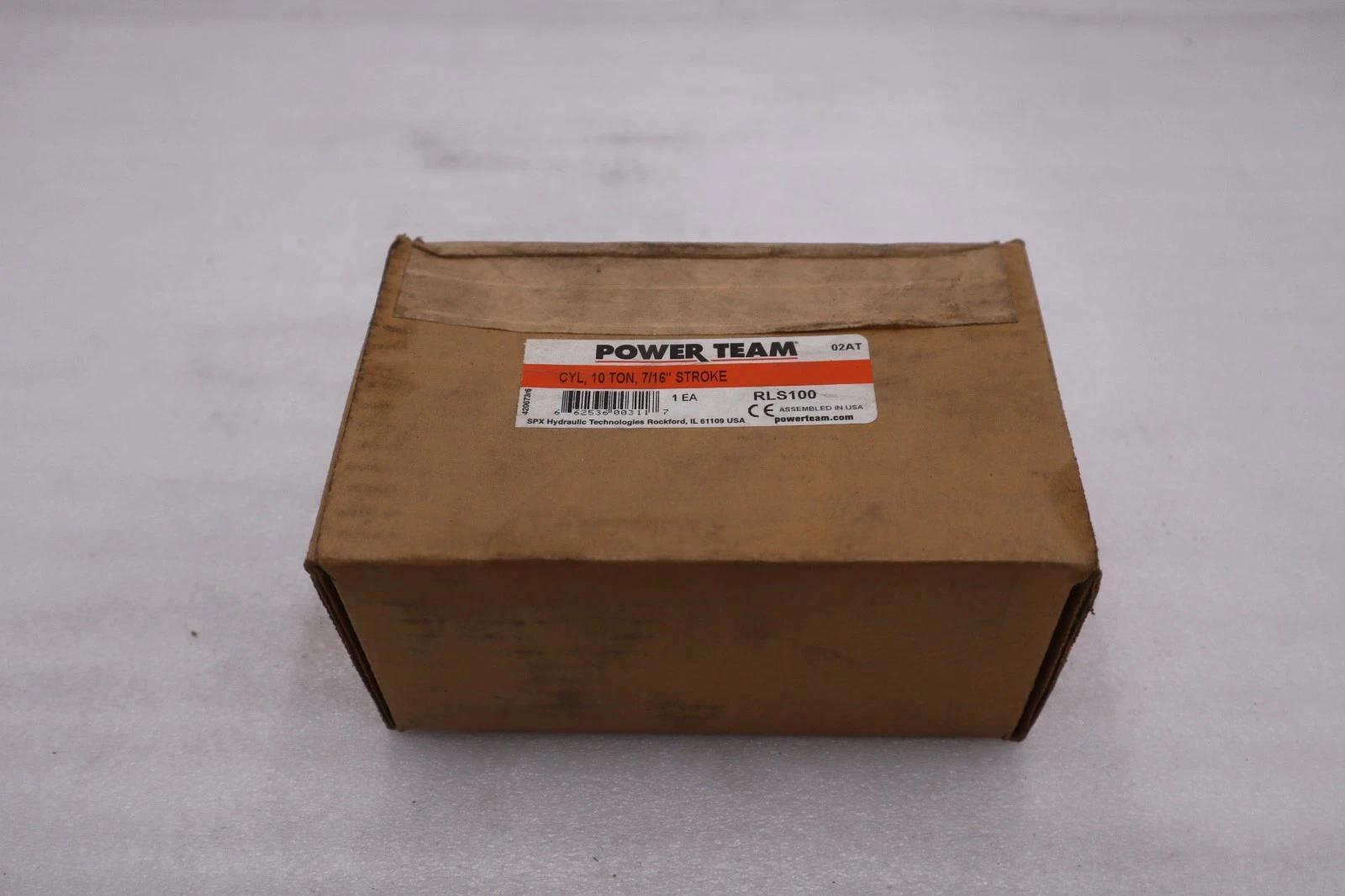 SPX Power Team RLS100 10 Ton 7/16" Stoke Cylinder STK GF311A - Image 1