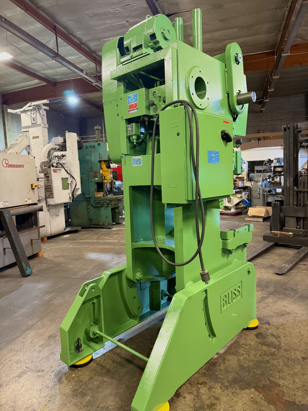 60 Ton, Bliss #C-60, Punch Press, Air Clutch, 4" stroke, 32" x22" bed, 3" adj., 14-1/4" Shut Height, 100 SPM, - Image 5