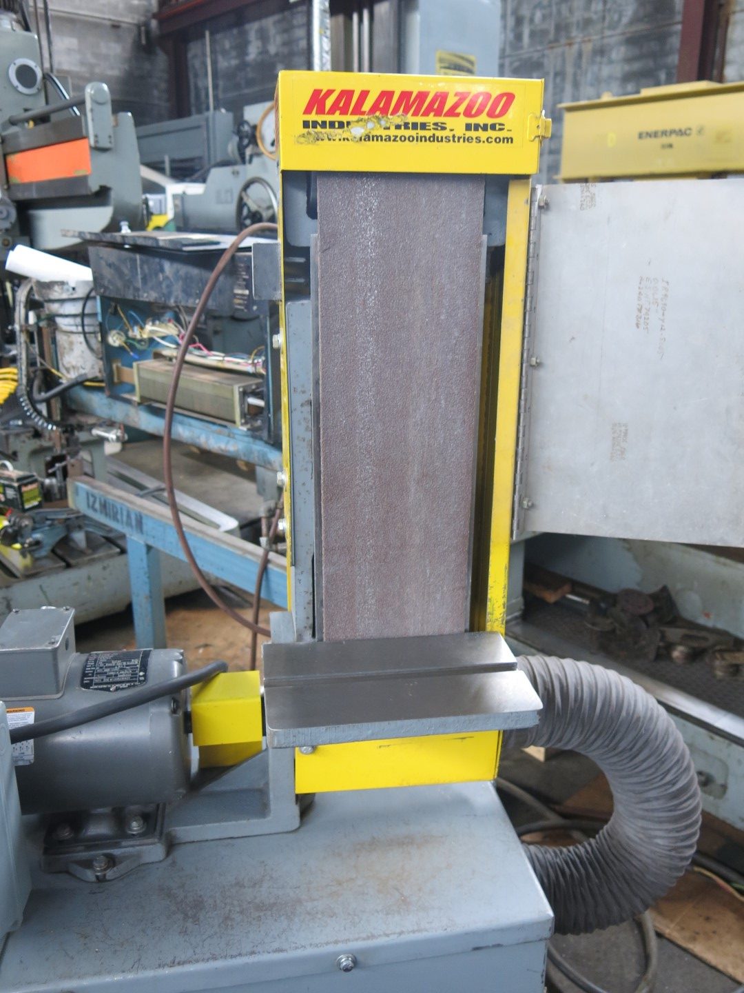 6" x 60" Kalamazoo, Belt Sander, dust collector - Image 2