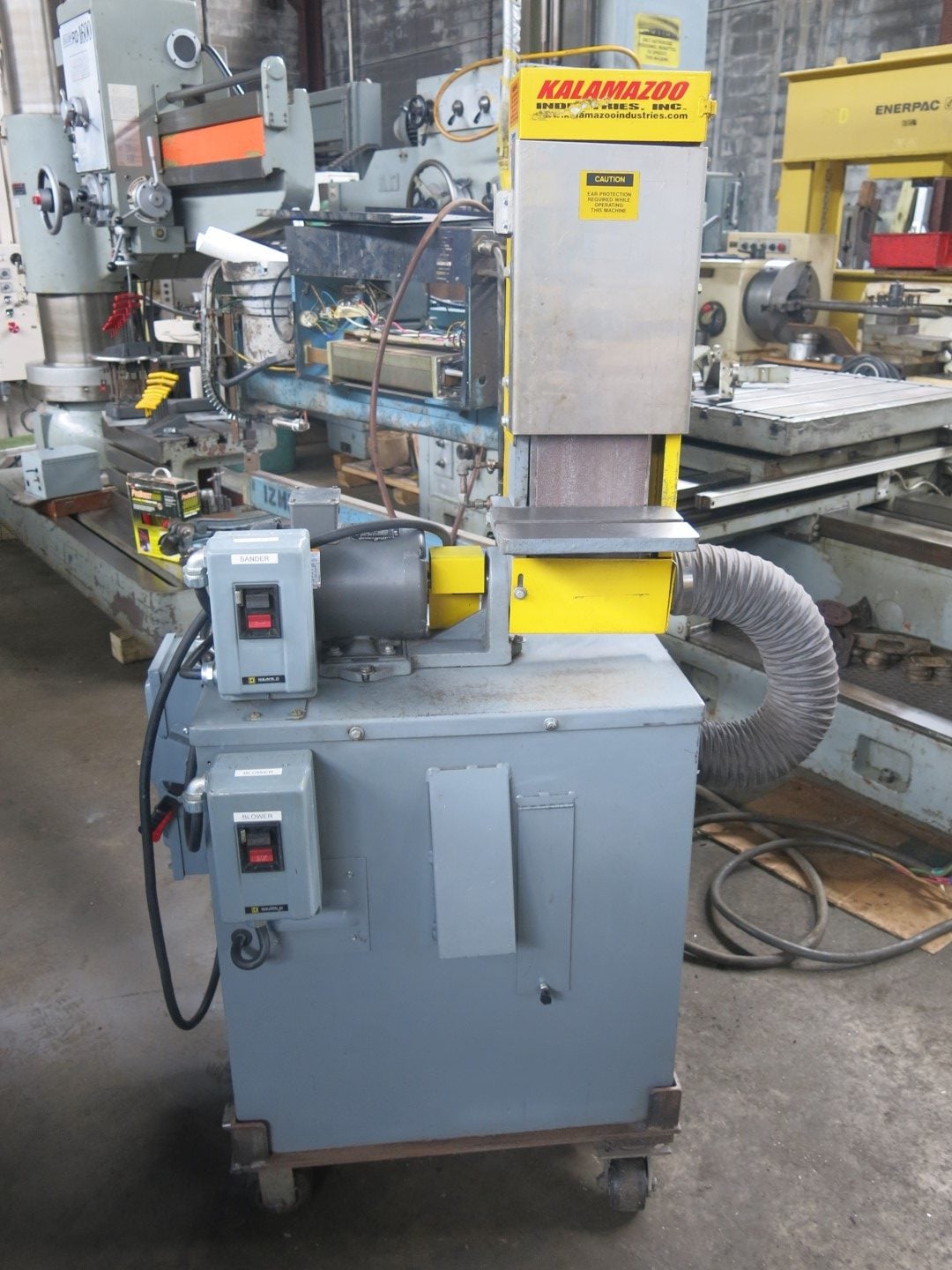 6" x 60" Kalamazoo, Belt Sander, dust collector - Image 6