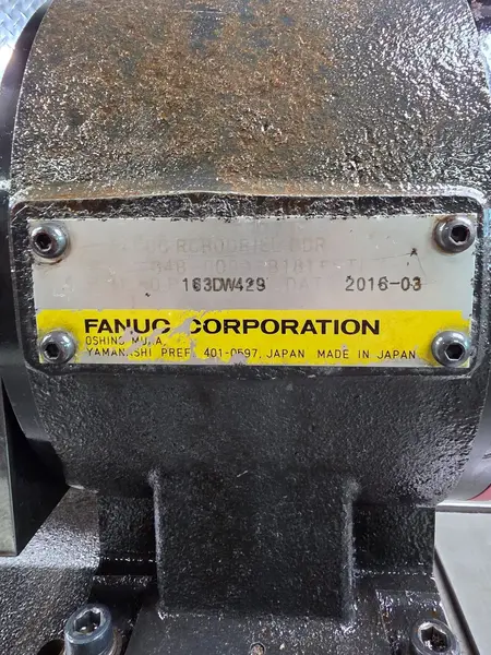 20" x 9" Fanuc Robodrill #DDR, CNC rotary table, 1.81" spindle diameter, direct drive, 300 RPM, 2016 - Image 9