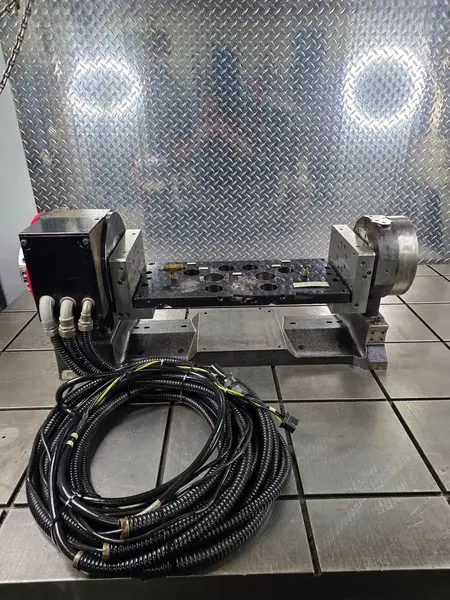 20" x 9" Fanuc Robodrill #DDR, CNC rotary table, 1.81" spindle diameter, direct drive, 300 RPM, 2016 - Image 10