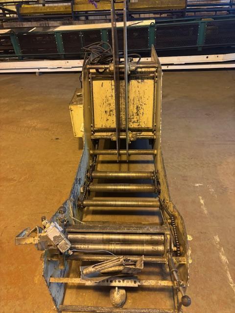 3000 lb. Rowe #3015-J, motorized coil cradle, 15" width, 48" outside dimension, 2 HP, 230/460 V., manual coil - Image 5