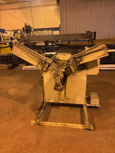 2500 lb. Feed-Lease #PR-25C-18, motorized uncoiler, 24" mandrel, 16"-20" ID, 60" outside dimensions, manual - Image 2