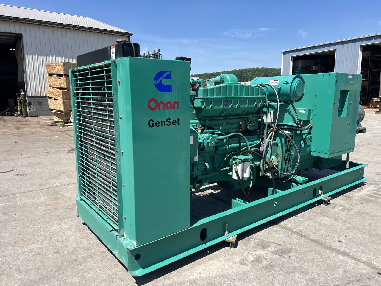 300 KW Cummins/Onan #300DFCB-1570, Diesel Generator Set, 120/208 Volt, 465 HP @ 1800 RPM engine, circuit - Image 2