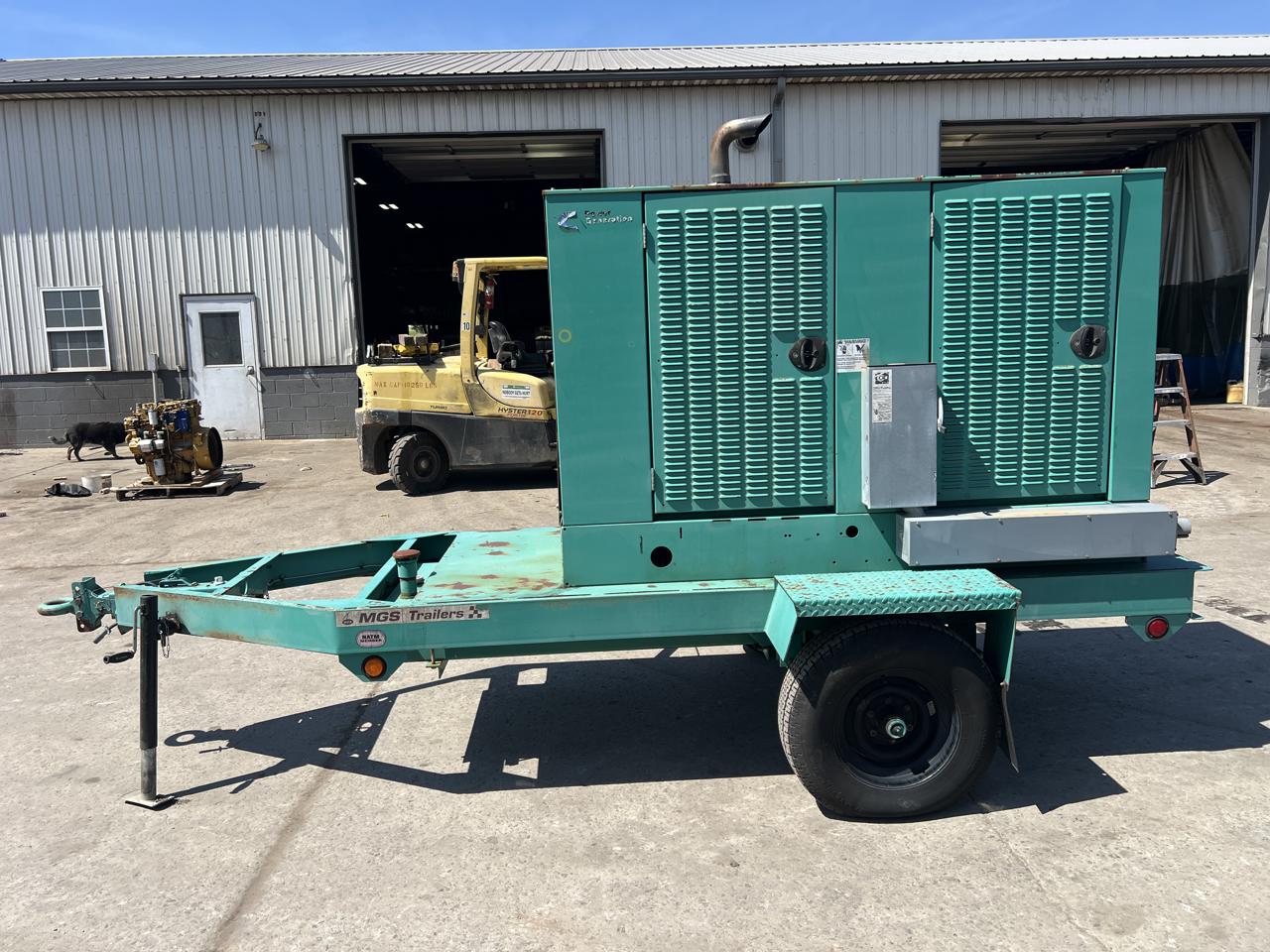 35 KW Cummins #DGGD-5566881, Diesel Generator Set, 120/240 Volts, 1800 RPM, circuit breaker, 1PH/3PH, 451 - Image 1