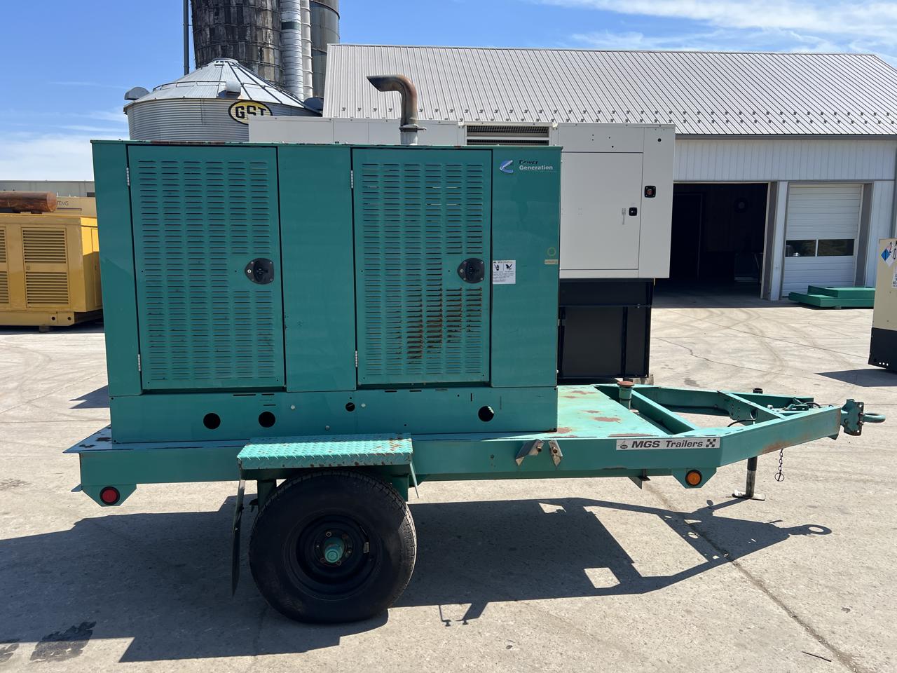 35 KW Cummins #DGGD-5566881, Diesel Generator Set, 120/240 Volts, 1800 RPM, circuit breaker, 1PH/3PH, 451 - Image 4