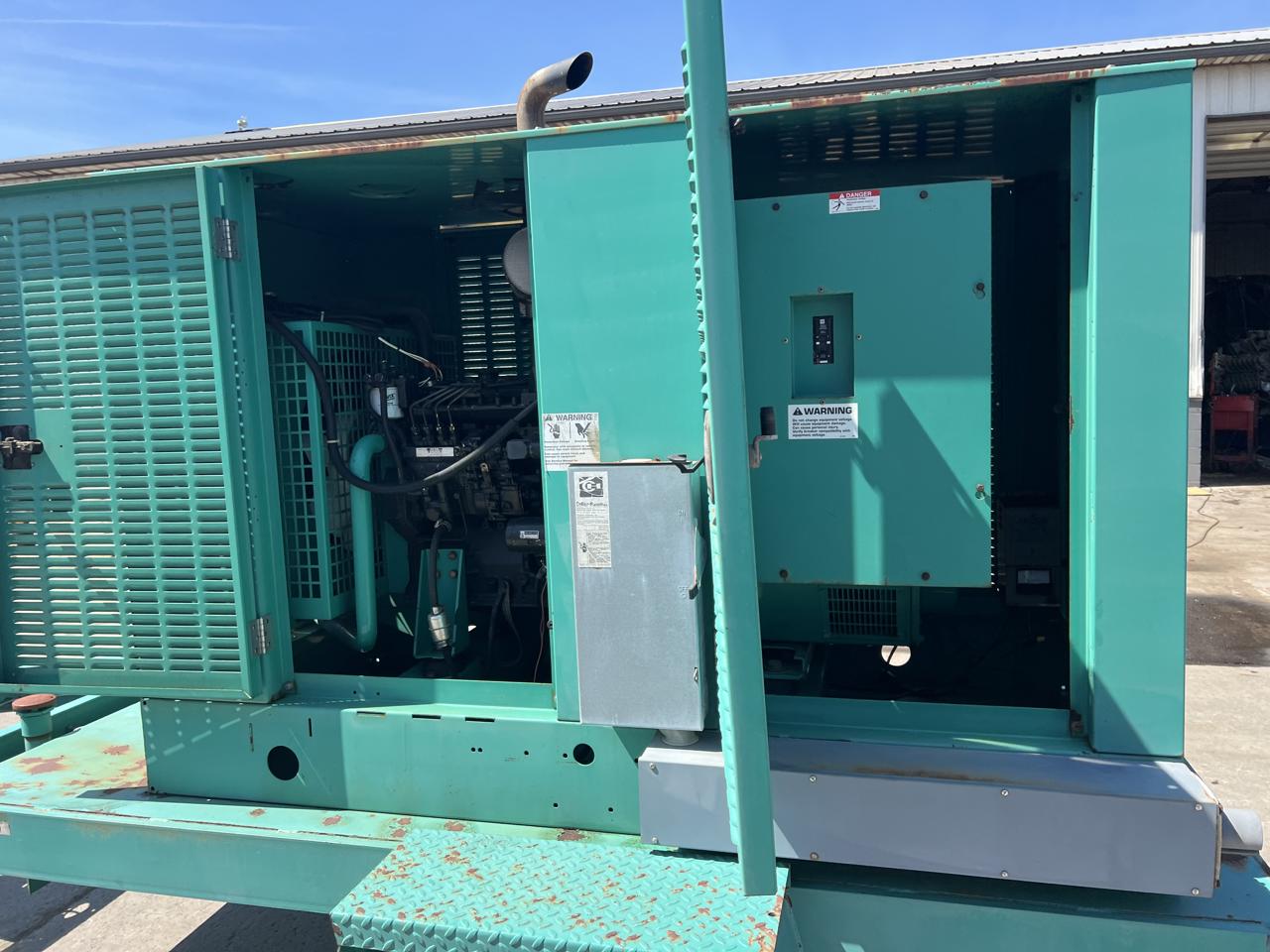 35 KW Cummins #DGGD-5566881, Diesel Generator Set, 120/240 Volts, 1800 RPM, circuit breaker, 1PH/3PH, 451 - Image 8