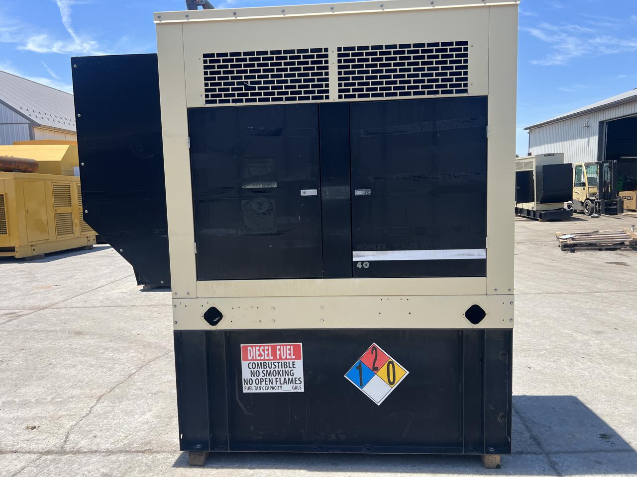 40 KW Kohler #40REOZJB, Diesel Generator Set, 120/240 Volts, 2.9 liter John Deere engine, 1800 RPM, circuit - Image 4
