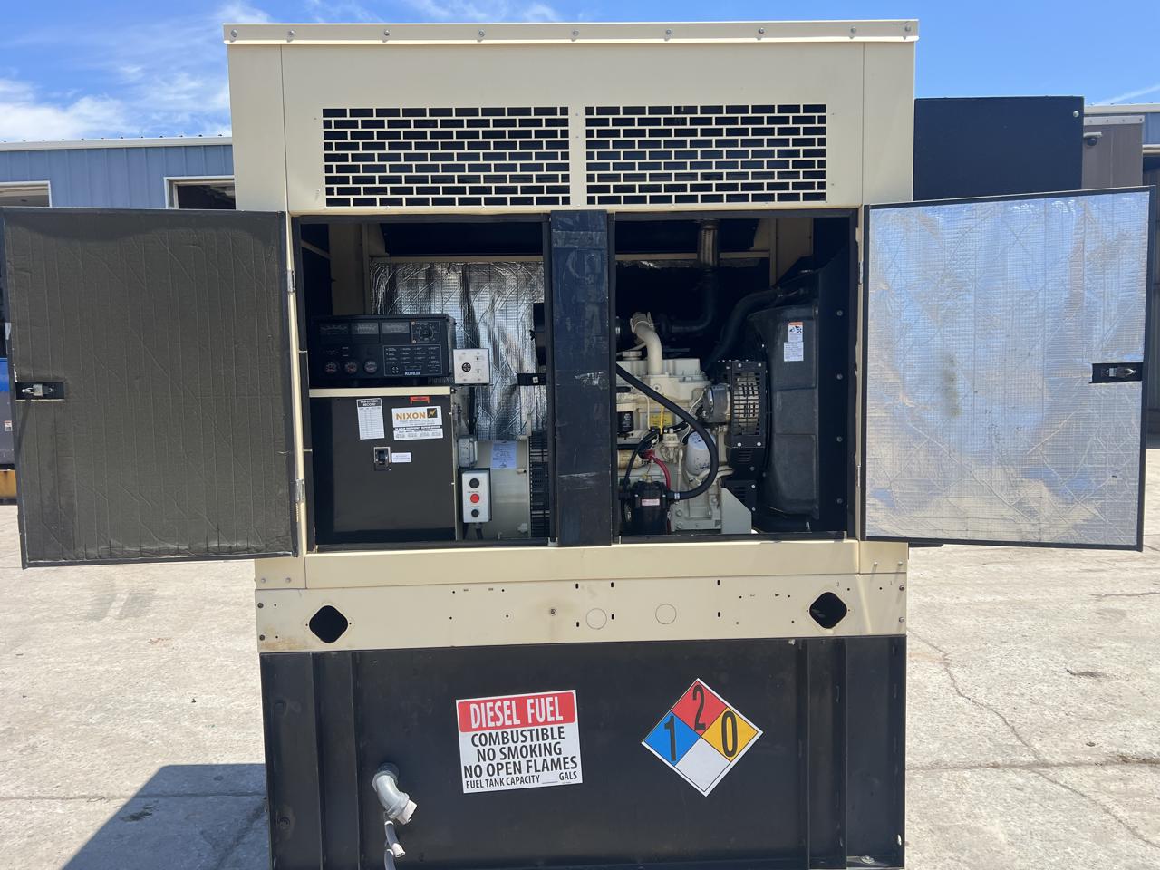 40 KW Kohler #40REOZJB, Diesel Generator Set, 120/240 Volts, 2.9 liter John Deere engine, 1800 RPM, circuit - Image 9