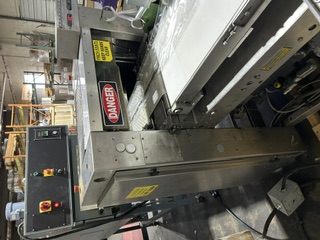 Shanklin #F1DA, Side Seal Shrink Wrapper, Stainless Steel, 16" width x 6" H x 48" L max. package, 90 FPM, 60 - Image 2