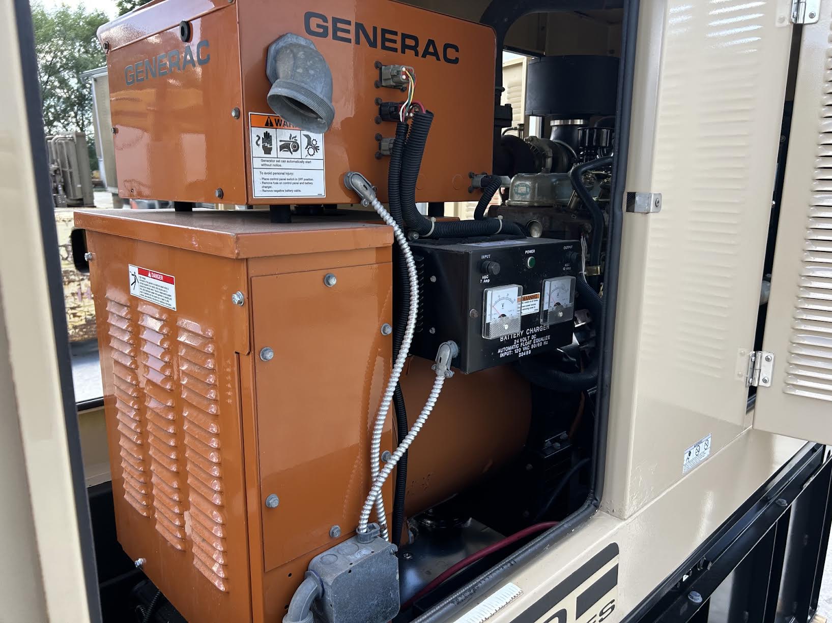 50 KW Generac #SD0050, Diesel Generator Set, 277/480 Volts, 3PH, Standby, 163 Hrs - Image 3