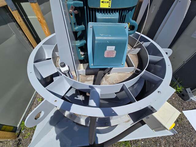 35000 CFM Strobic Air #Tri-Stack, Lab Exhaust Fan, 75 HP Baldor Super-E Motor, 460 V., New (4 available) - Image 10