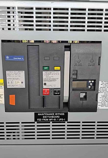 2000 Amp, GE #Power-Break-II, Switchboard Panelboard, 480 Volts, 3PH, 100kA, SSF16G216 - Image 2