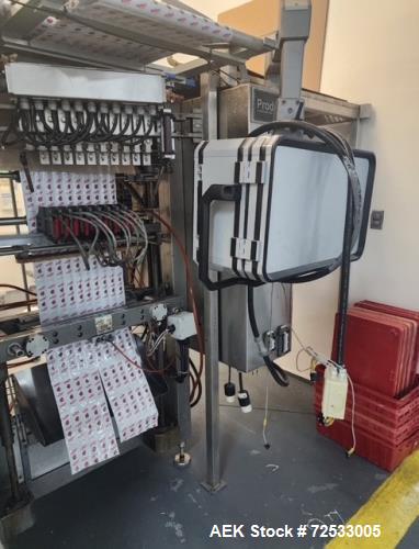 Prodo Pak #PV-215-CSW-10, Multi-Lane Liquid Form Fill Seal Machine, 10-Lane Sachet Packaging - Image 4