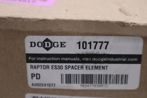 Dodge 101777 raptor es30 spacer element - new unit - stock gf932 - Image 1