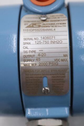 REMANUFACTURED Rosemount 1151DP5S22B4M4L4 Pressure Transmitter NEW STOCK GF-508 - Image 2
