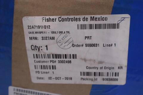 Fisher 23A7191X012 WHISPER CAGE 12x6,7 ORF, 4 TVL - STOCK GF736 - Image 4