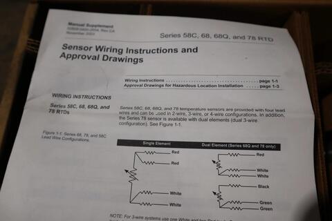 Rosemount 0078P21N00A070F24 Pressure Temperature Sensor NEW IN BOX STOCK GF-176 - Image 2