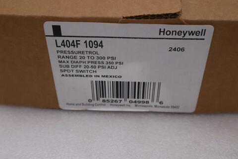 NEW OPEN BOX Honeywell L404F 1094 Pressure Control Switch STOCK SGF151 - Image 3