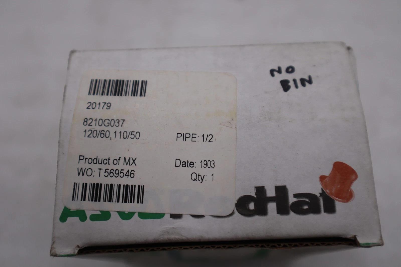 ASCO Stainless Steel Solenoid Valve 8210G037 NEW IN BOX STOCK GF-81A - Image 2